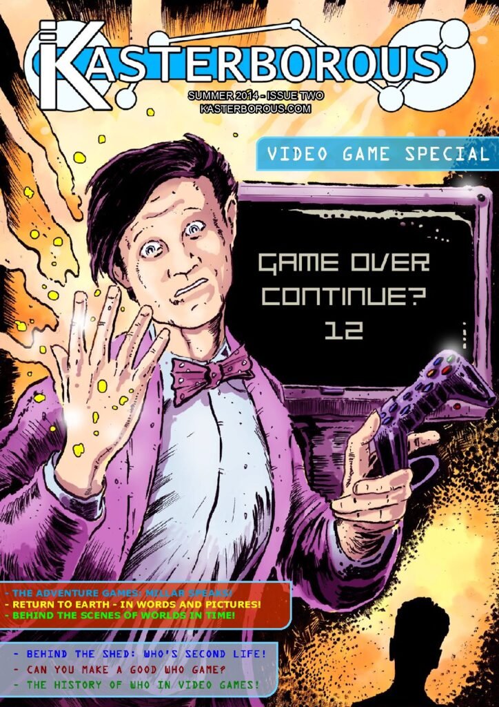 Doctor Who videos games in Kasterborous Magazine 2