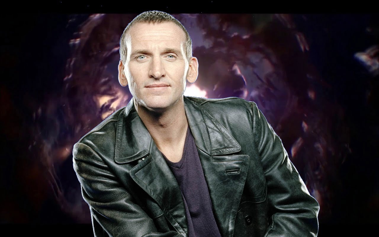 Christopher Eccleston as the Ninth Doctor Who